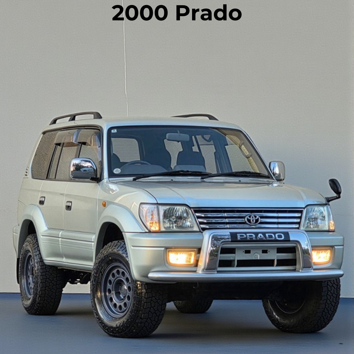 SOLD! 2000 Toyota Land Cruiser Prado TX 1KZ-TE Diesel 5-Speed Manual Low Mileage Clean Title - Roam Overland Outfitters