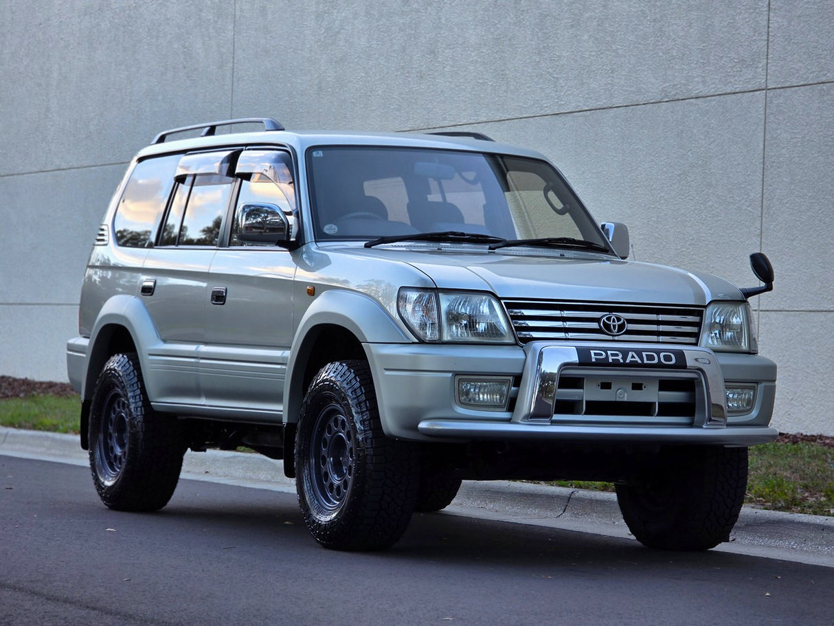 SOLD! 2000 Toyota Land Cruiser Prado TX 1KZ-TE Diesel 5-Speed Manual Low Mileage Clean Title - Roam Overland Outfitters