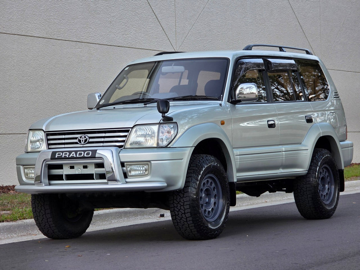 SOLD! 2000 Toyota Land Cruiser Prado TX 1KZ-TE Diesel 5-Speed Manual Low Mileage Clean Title - Roam Overland Outfitters