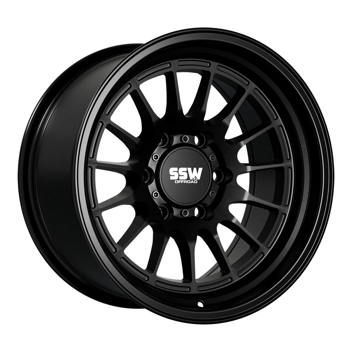 SSW Off-Road DAKAR / MATTE BLACK / 17X9.0 -25 - Roam Overland Outfitters