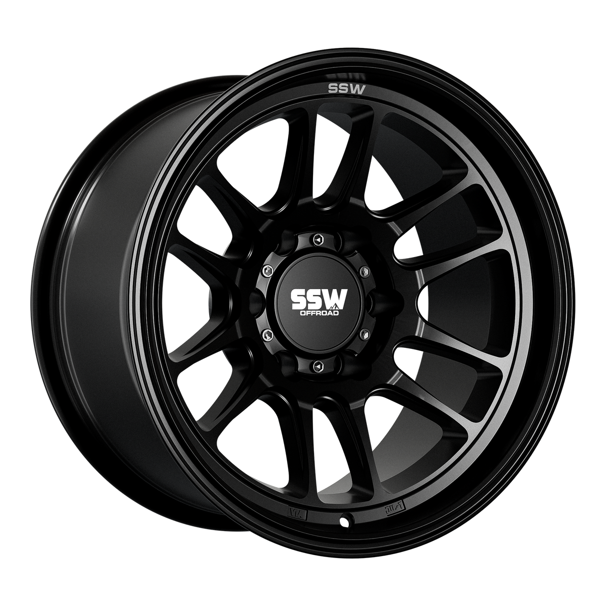 SSW Off-Road RAPTOR / MATTE BLACK / 17X9.0 -12 - Roam Overland Outfitters