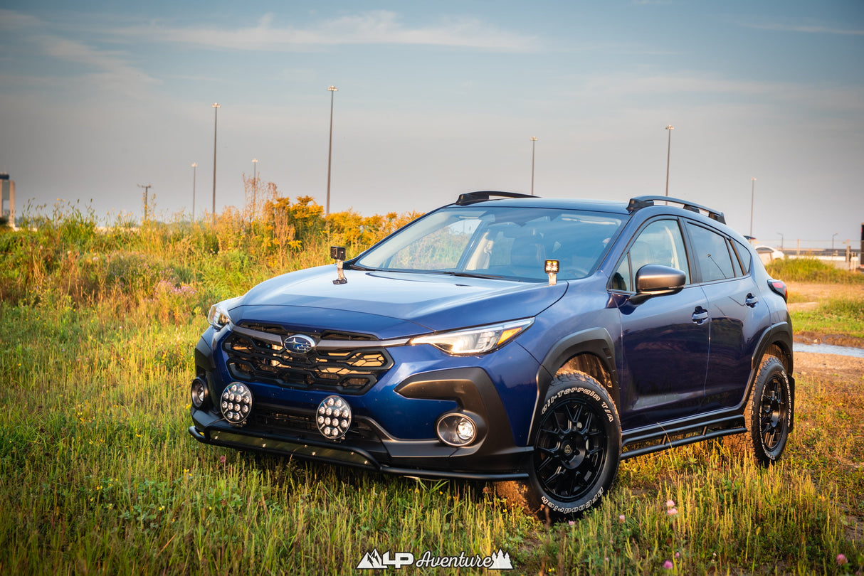 LP Aventure - Hood light Brackets (Pair) - 2024 + Subaru Crosstrek/ Crosstrek Wilderness 2024+/ Impreza 2024+ - Roam Overland Outfitters