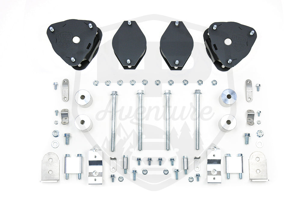 LP Aventure lift kit - 2019-2024 Subaru Forester / 2022-2025 Forester Wilderness - Roam Overland Outfitters