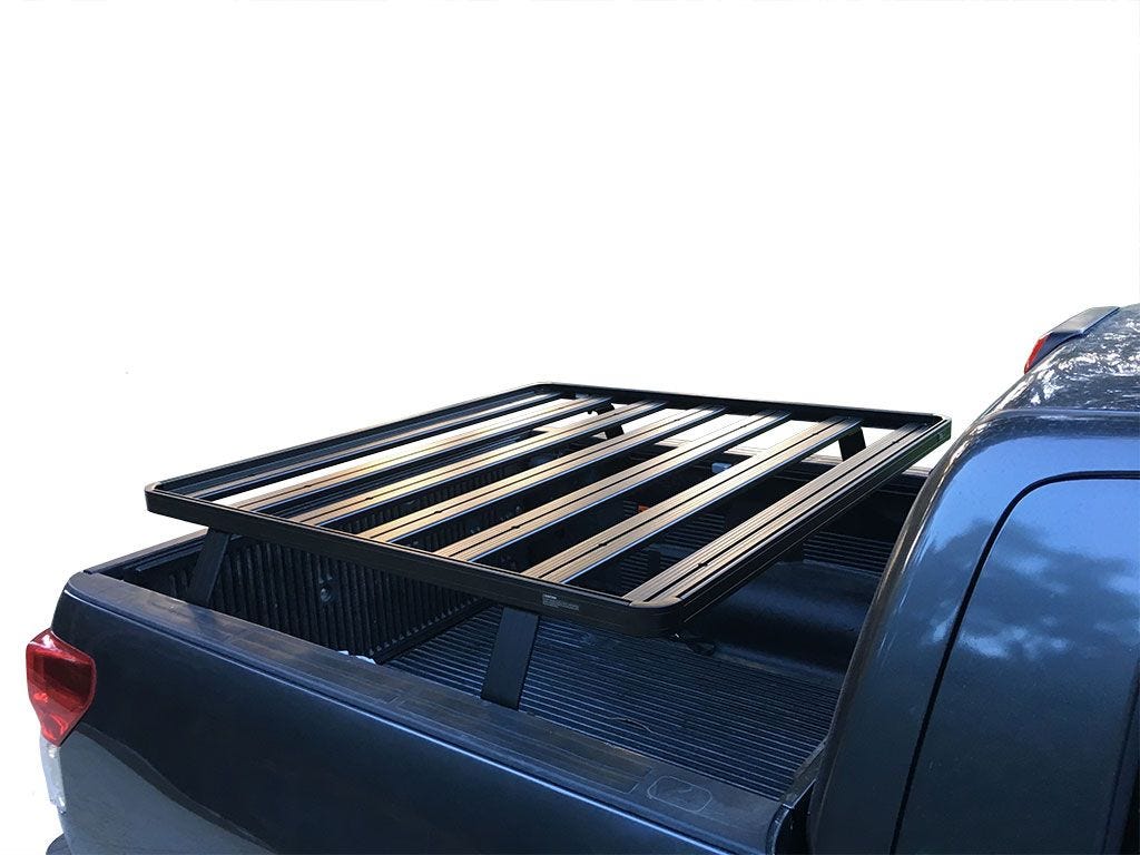 Front Runner Toyota Tundra DC 4-Door Pickup Truck (2007-Current) Slimline II Load Bed Rack Kit - Roam Overland Outfitters