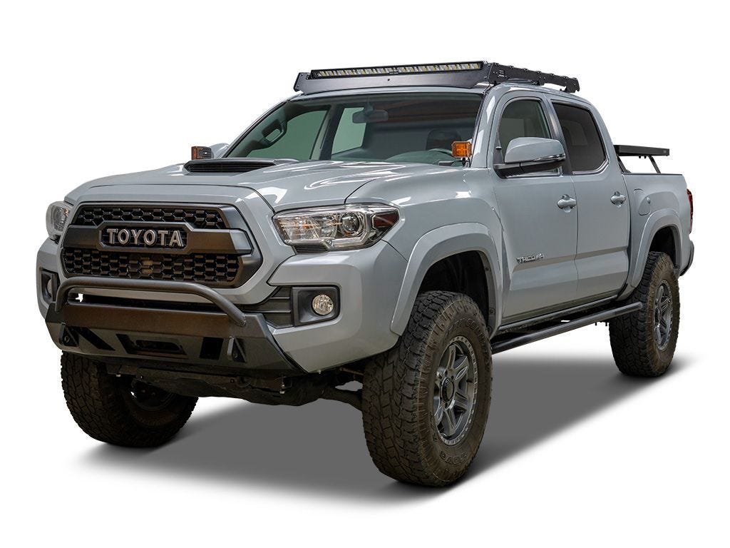 Front Runner Toyota Hilux DC (2015-2021) Slimsport Roof Rack Kit / Lightbar ready - Roam Overland Outfitters