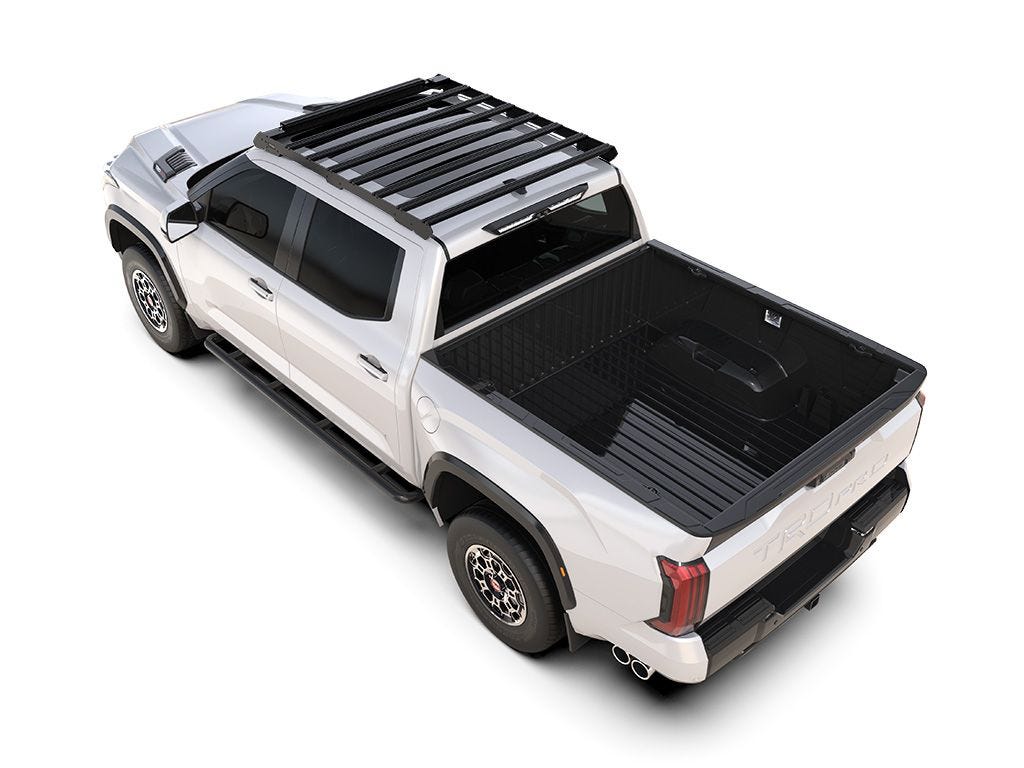 Front Runner Toyota Tundra Crew Cab (2022-Current) Slimsport Roof Rack Kit / Lightbar Ready - Roam Overland Outfitters