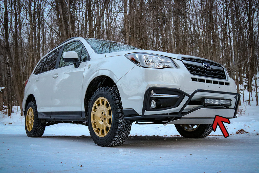 Front plate - Forester - bumper guards - Option - Roam Overland Outfitters