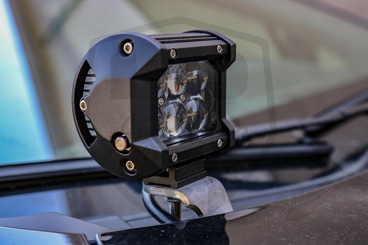 LP AVENTURE HOOD LIGHT BRACKETS (PAIR) | SUBARU CROSSTREK 2018-2022 - Roam Overland Outfitters