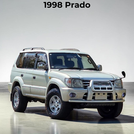 1998 Toyota Land Cruiser Prado TX Limited 4WD Low Mileage Clean Title - Roam Overland Outfitters