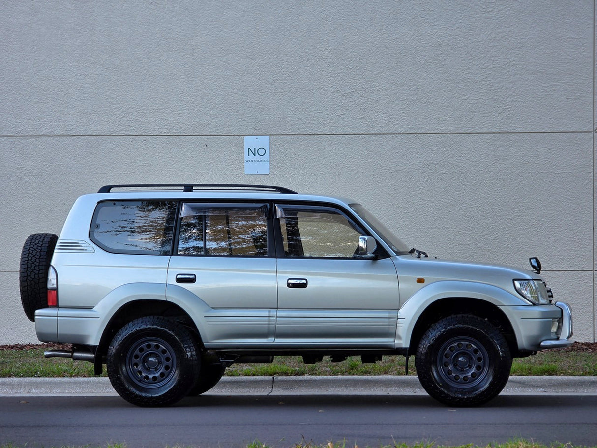 SOLD! 2000 Toyota Land Cruiser Prado TX 1KZ-TE Diesel 5-Speed Manual Low Mileage Clean Title - Roam Overland Outfitters