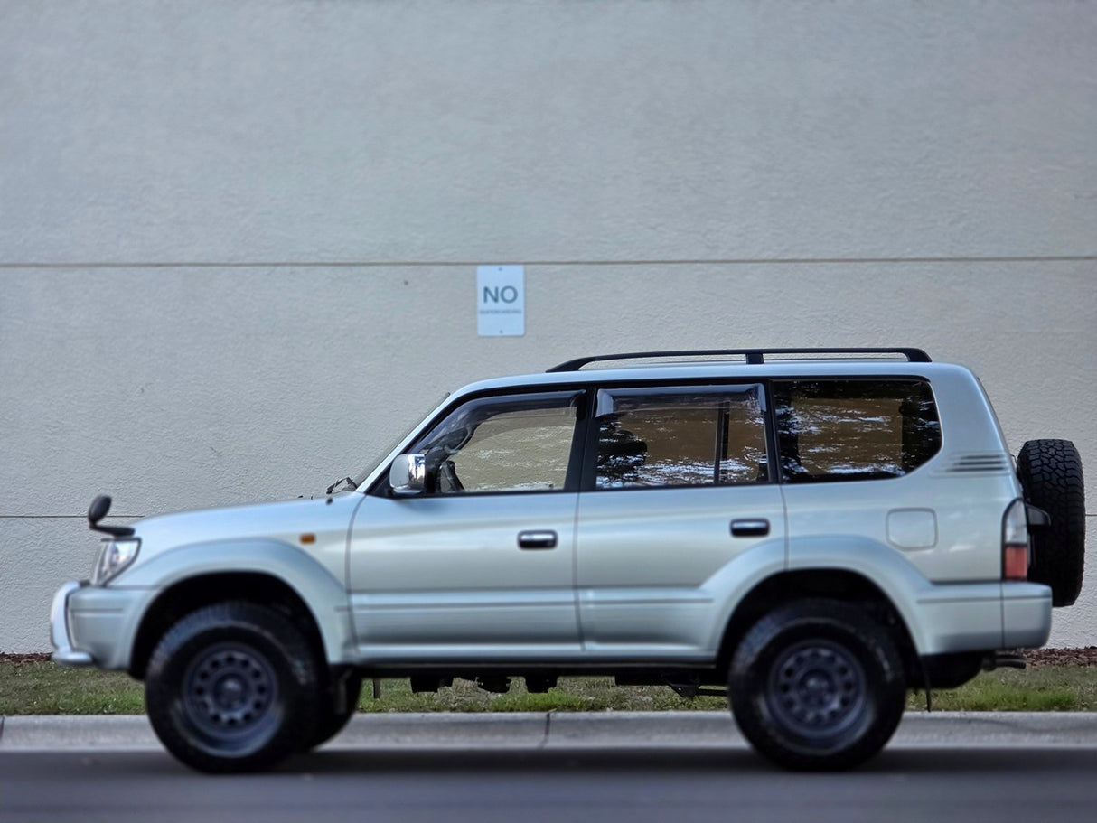 SOLD! 2000 Toyota Land Cruiser Prado TX 1KZ-TE Diesel 5-Speed Manual Low Mileage Clean Title - Roam Overland Outfitters