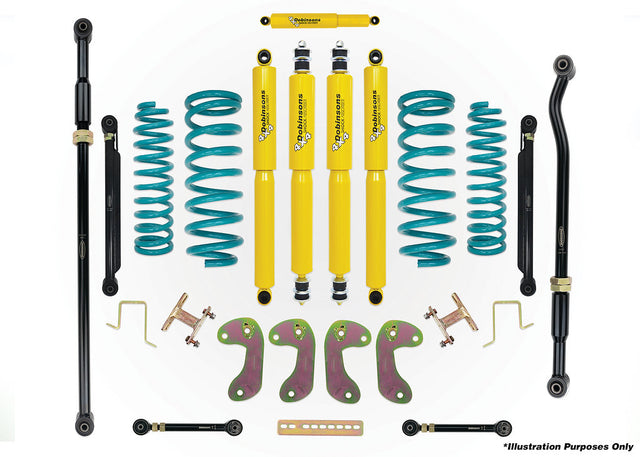 Dobinsons 6.0" GS Suspension Kit For Toyota Land Cruiser 80 Series 1990-97
