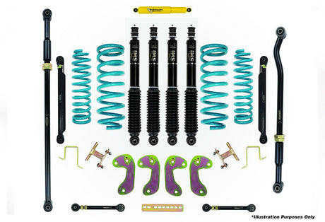 Dobinsons 4.0" IMS Suspension Kit For Toyota Land Cruiser 80 Series