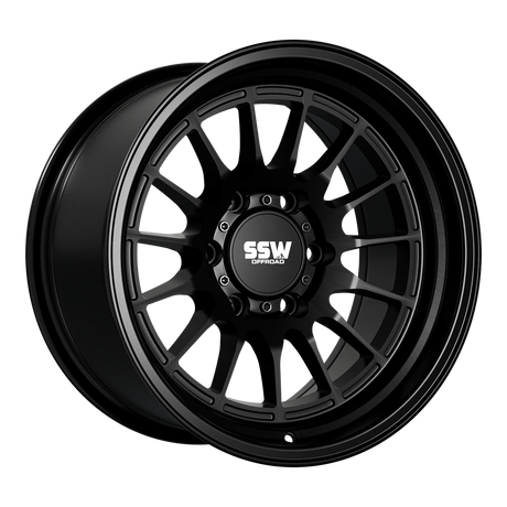 SSW Off-Road DAKAR / MATTE BLACK / 17X9.0 -25 - Roam Overland Outfitters