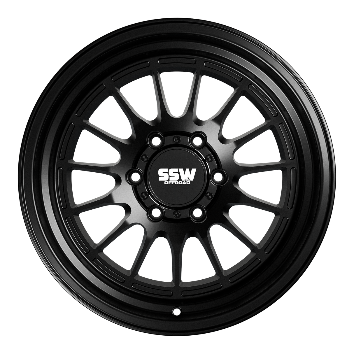 SSW Off-Road DAKAR / MATTE BLACK / 17X9.0 -25 - Roam Overland Outfitters