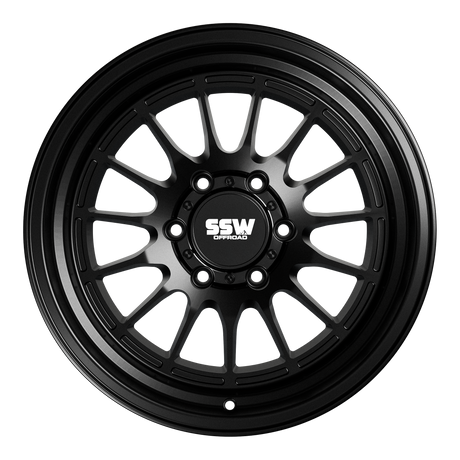 SSW Off-Road DAKAR / MATTE BLACK / 17X9.0 -25 - Roam Overland Outfitters