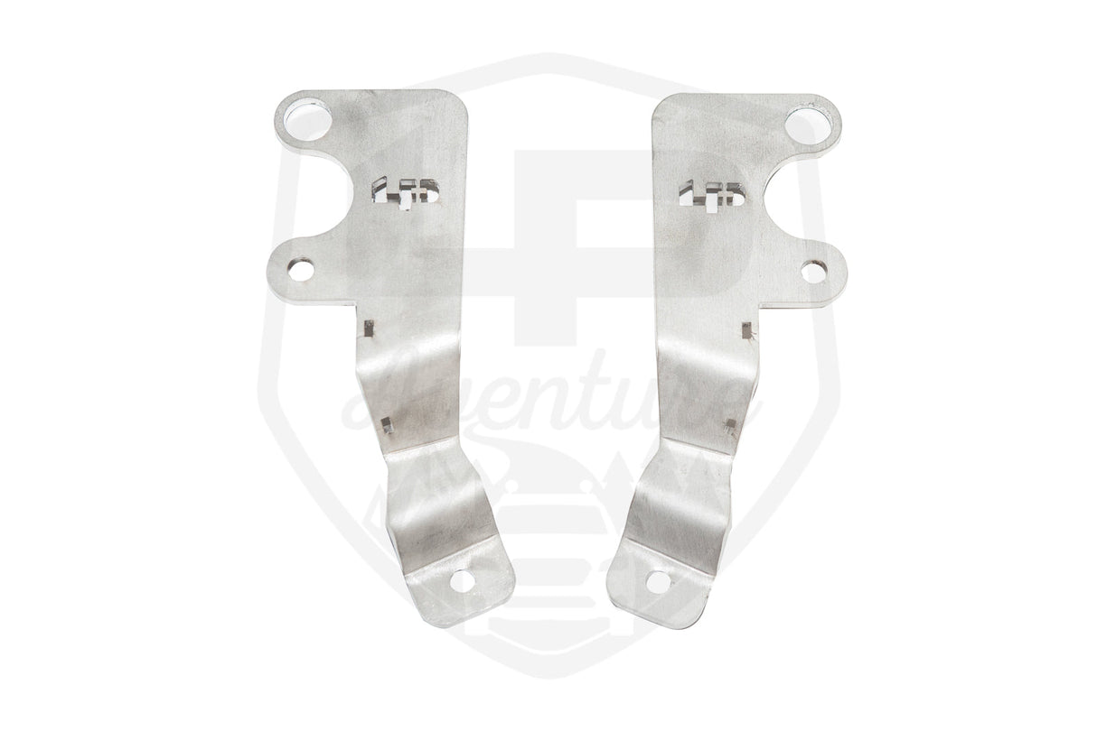 LP Aventure - Hood light brackets (Pair) - 2013-2017 Subaru Crosstrek & 2015-2020 WRX/STI - Roam Overland Outfitters