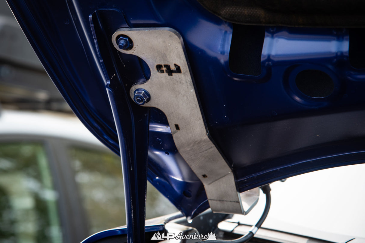 LP Aventure - Hood light Brackets (Pair) - 2024 + Subaru Crosstrek/ Crosstrek Wilderness 2024+/ Impreza 2024+ - Roam Overland Outfitters