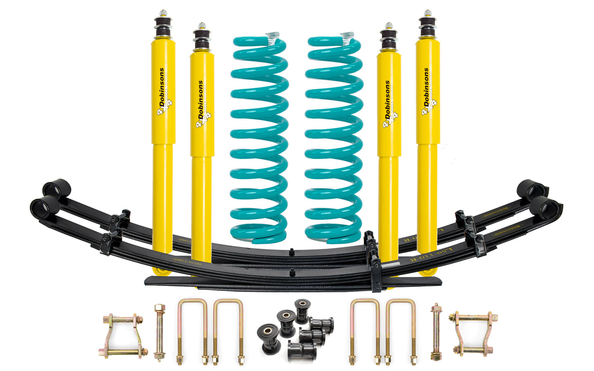 Dobinsons 4x4 3"-4" GS Suspension Kit For Toyota Land Cruiser 78/79 Series