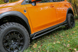 LP Aventure Rock sliders - Subaru Crosstrek - 2018-2025 / Crosstrek Wilderness 2024+ - Roam Overland Outfitters