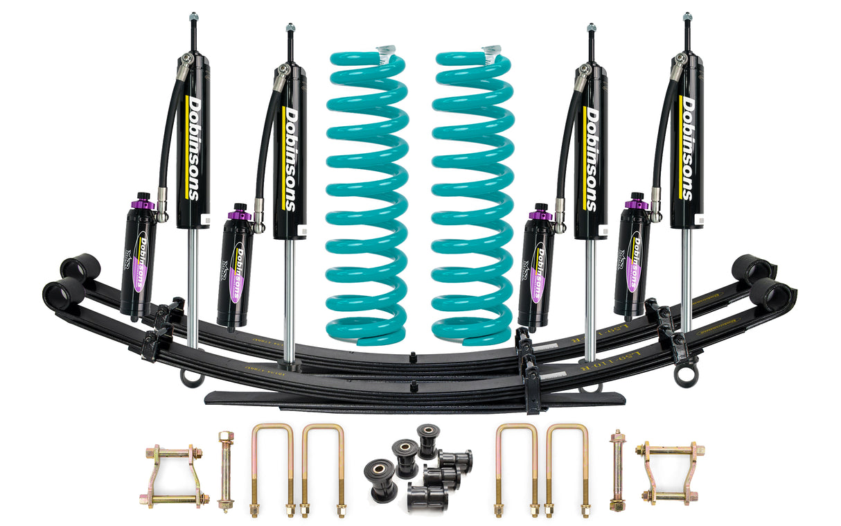 Dobinsons 4x4 0"-2" MRR 3-Way Adjustable Suspension Kit For Land Cruiser 78 Series - FZJ78, HZJ78 1999-2007 (Round Headlights)