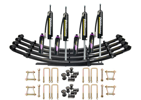 Dobinsons 1.75"-2.0" Full MRR 3-Way Adjustable Suspension Kit For Toyota Land Cruiser 77 Series - FZJ77, HZJ77, PZJ77 1993-1999