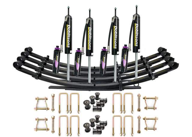 Dobinsons 1.75"-2.0" Full MRR 3-Way Adjustable Suspension Kit For Toyota Land Cruiser 77 Series - FZJ77, HZJ77, PZJ77 1993-1999
