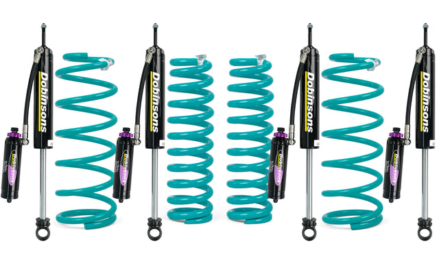 Dobinsons 1.75" up to 2.5" MRR 3-Way Adjustable Suspension Kit For Toyota Land Cruiser 80 Series 1990-97