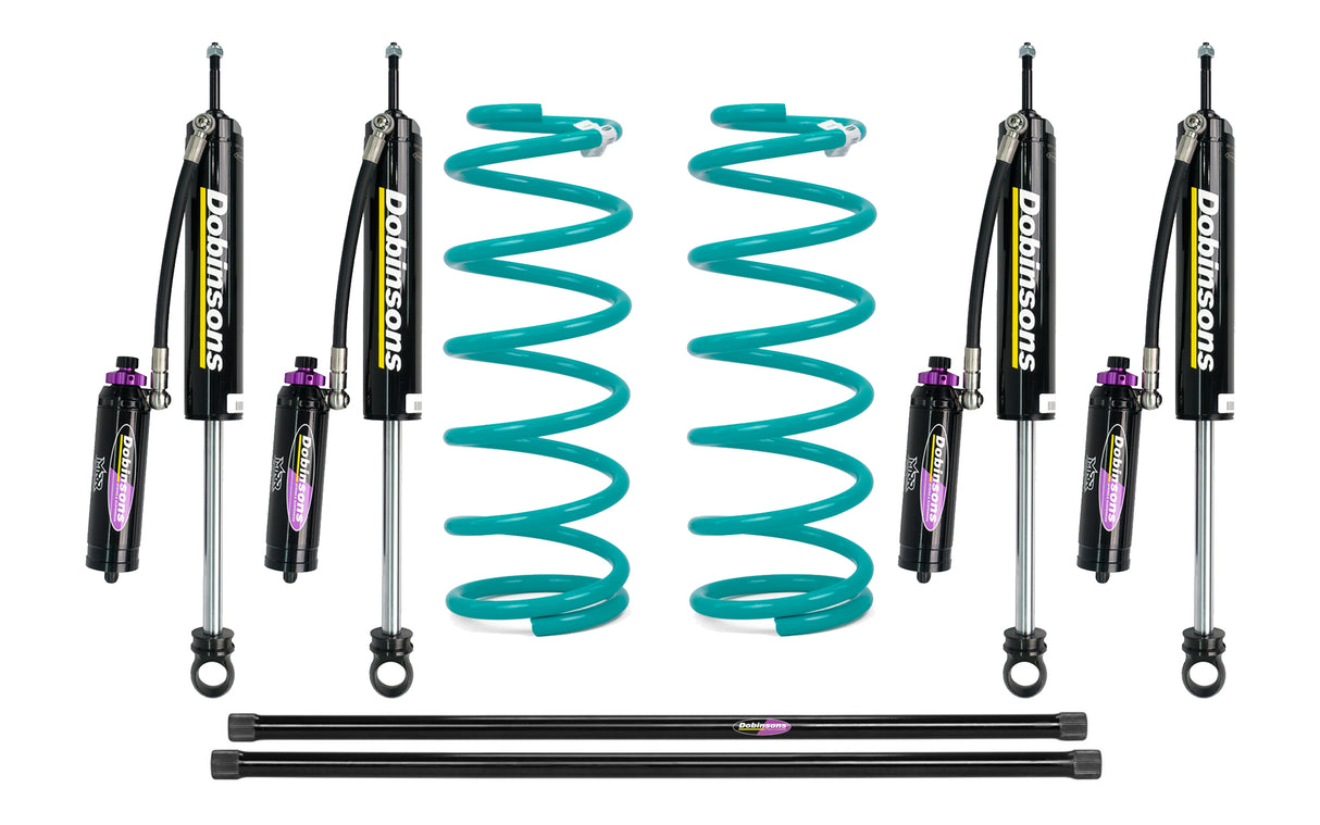 Dobinsons 1.5-2.0" MRR 3-Way Adjustable Suspension Kit For Toyota Land Cruiser 100 Series / Lexus LX470 1998-2007