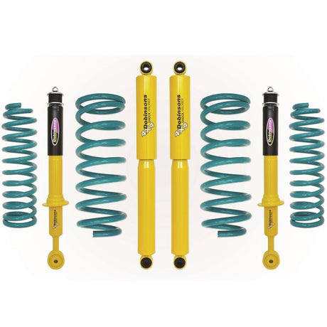 Dobinsons Suspension 2 inch Lift Kit - Toyota Land Cruiser Prado 1996-2002 - Roam Overland Outfitters