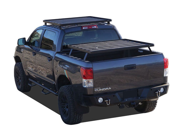 Front Runner Toyota Tundra DC 4-Door Pickup Truck (2007-Current) Slimline II Load Bed Rack Kit - Roam Overland Outfitters