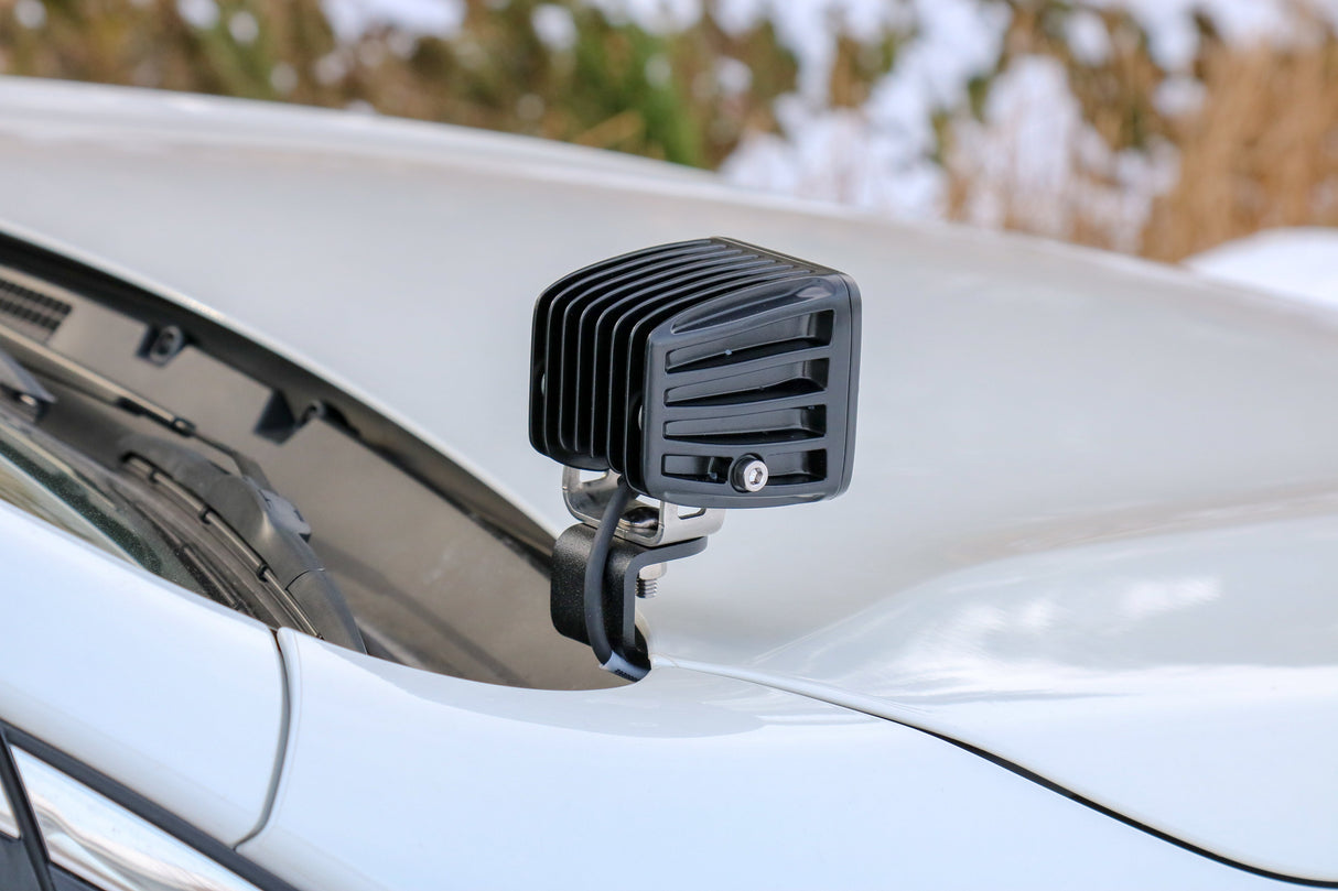 LP Aventure - Hood light brackets (Pair) - 2015-2019 Subaru Outback - Roam Overland Outfitters