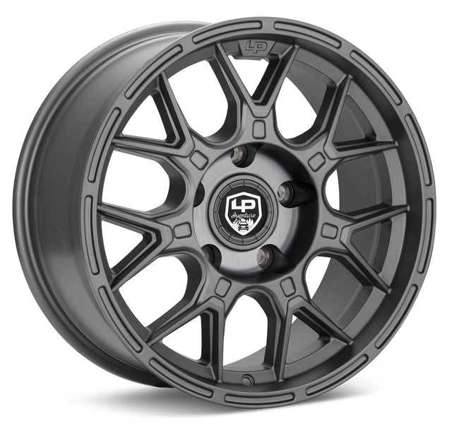 LP Aventure Wheels - LP8- 17x7.5 ET35 5x108 - Light Grey - Roam Overland Outfitters