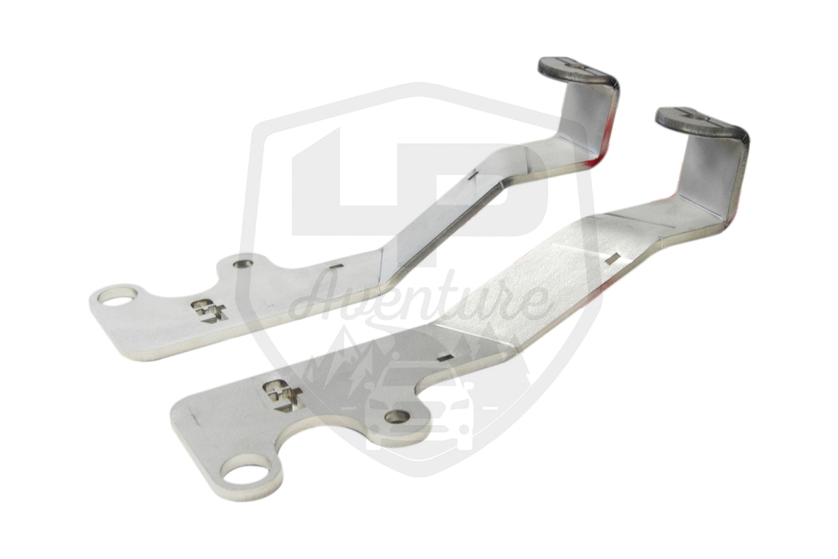 LP Aventure - Hood light Brackets (Pair) - 2024 + Subaru Crosstrek/ Crosstrek Wilderness 2024+ - Roam Overland Outfitters