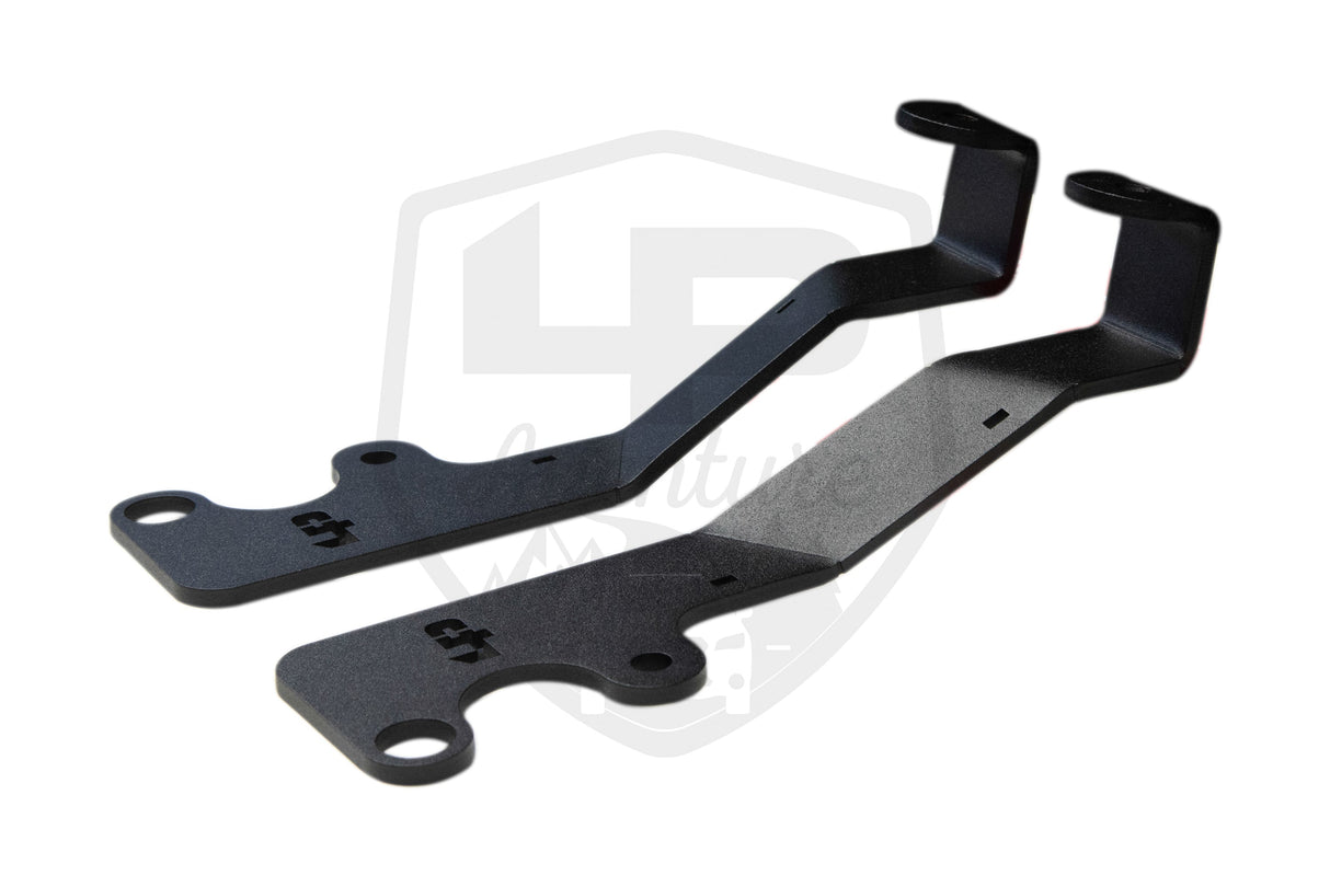 LP Aventure - Hood light Brackets (Pair) - 2024 + Subaru Crosstrek/ Crosstrek Wilderness 2024+ - Roam Overland Outfitters
