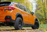 LP Aventure Rock sliders - Subaru Crosstrek - 2018-2024 / Crosstrek Wilderness 2024+ - Roam Overland Outfitters