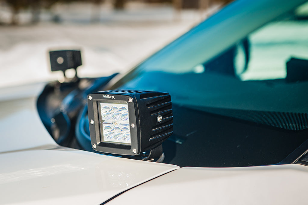 LP Aventure - Hood light brackets (Pair) - 2019-2023 Toyota RAV4 - Roam Overland Outfitters