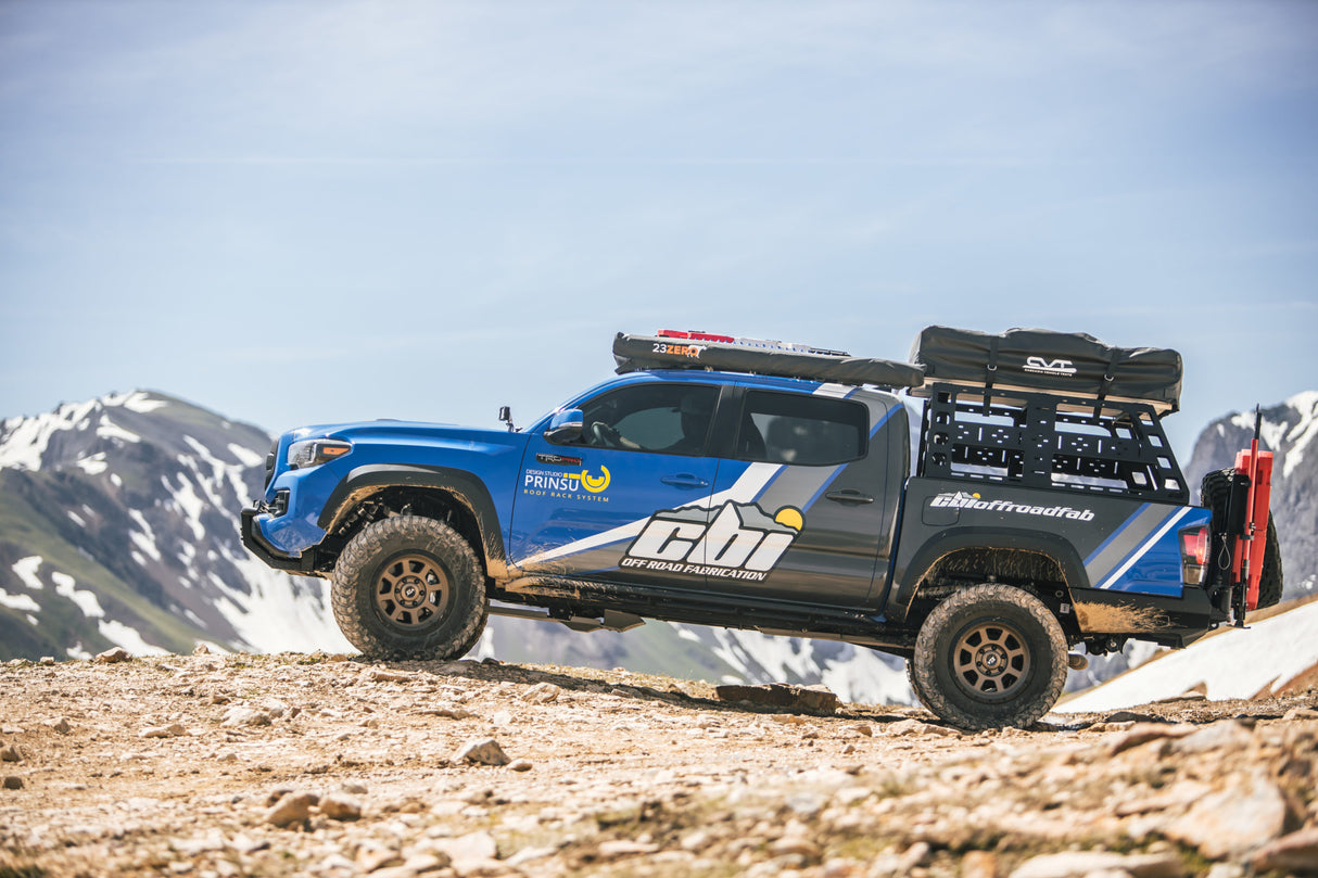 CBI Roof Rack Height Bed Rack | Toyota Tacoma 2005-2021 - Roam Overland Outfitters