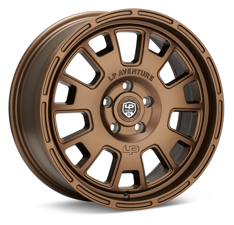 LP AVENTURE WHEELS - LP7- 17X8 ET45 5X100 - BRONZE - Roam Overland Outfitters