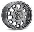 LP Aventure wheels - LP7- 17x8 ET45 5x100 - Light Grey - Roam Overland Outfitters