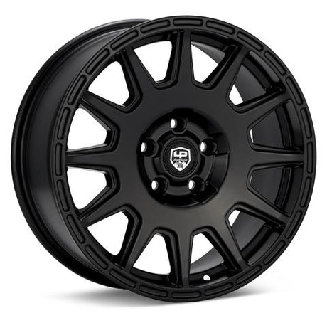 LP AVENTURE WHEELS - LP1 - 17X7.5 ET35 5X100 - MATTE BLACK - Roam Overland Outfitters