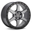 LP AVENTURE WHEELS - LP3 - 17X8 ET38 5X100 - GREY W/BLACK RING - Roam Overland Outfitters