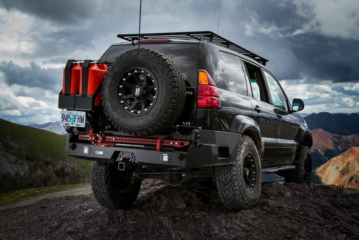 Metal Tech Pegasus Rear Swing Out Bumper Stage 3 | Lexus GX470 2003-2009 - Roam Overland Outfitters