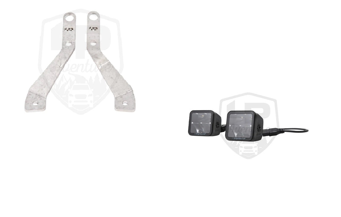 LP Aventure - Hood light brackets (Pair) - 2019-2023 Toyota RAV4 - Roam Overland Outfitters